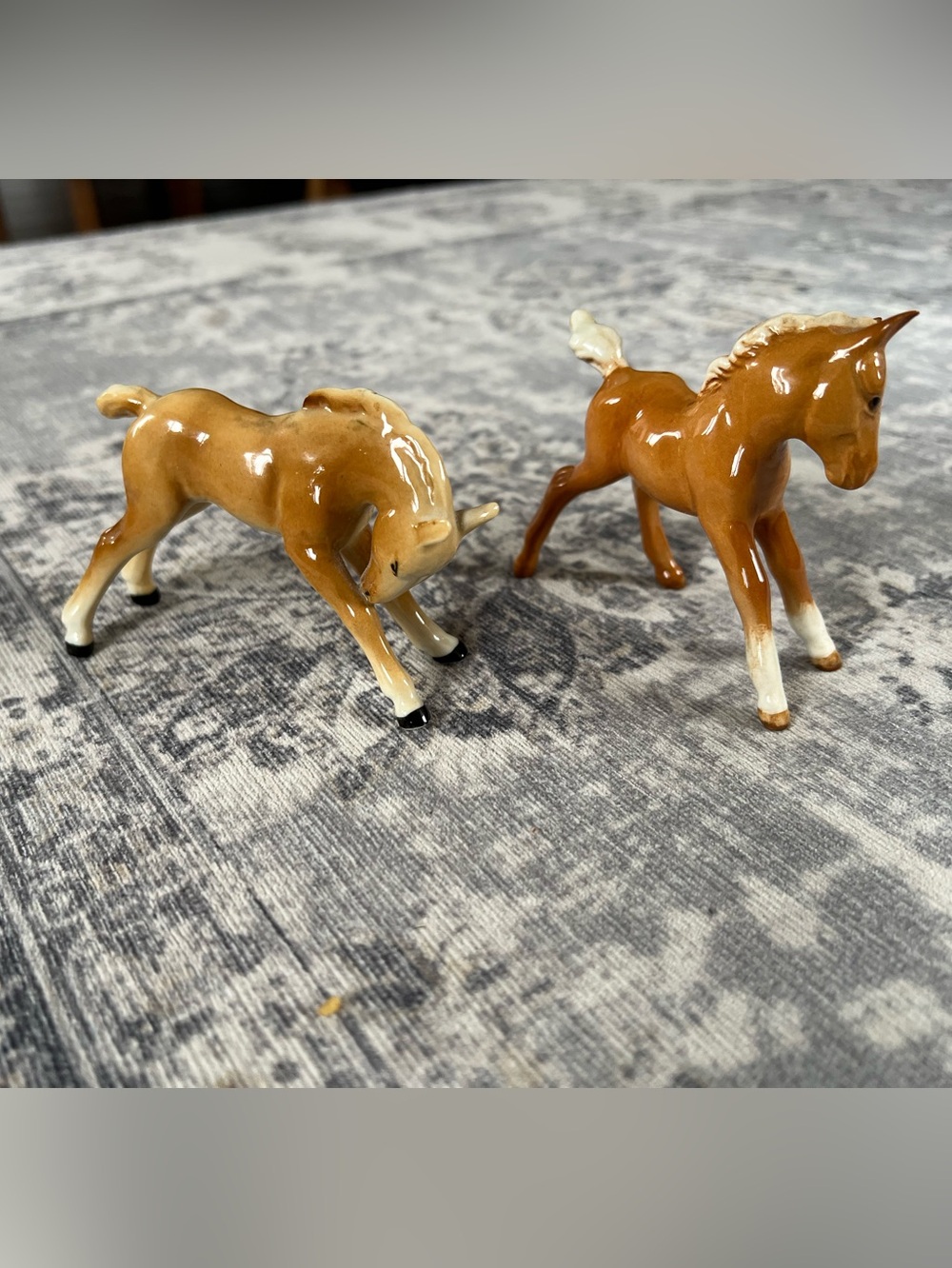 Vintage Ceramic foal Figurines - Beswick and unmarked